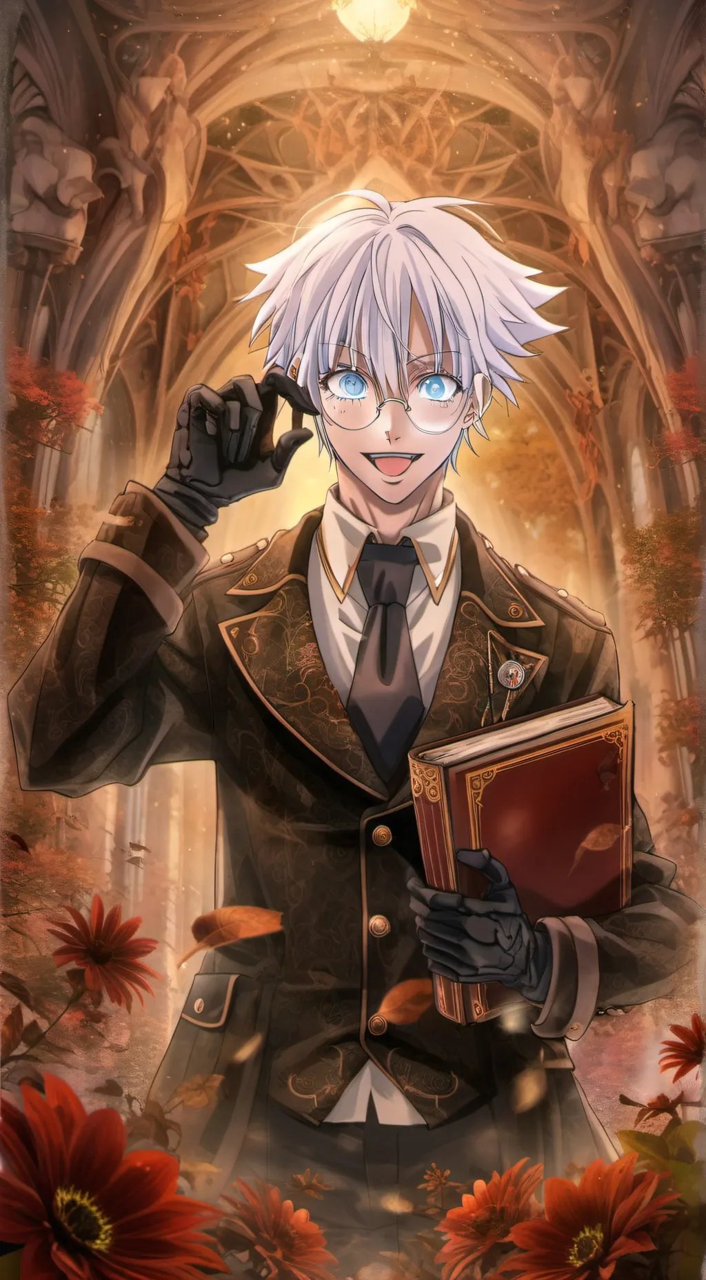 ai character: Satoru Gojo background