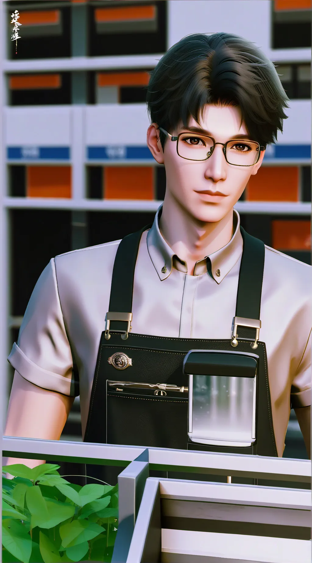 ai character: karen vs cashier background