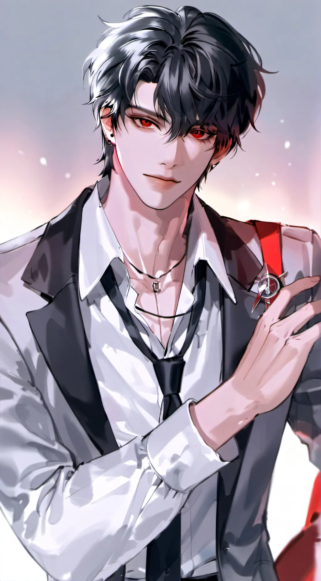 ai character: Zack  background