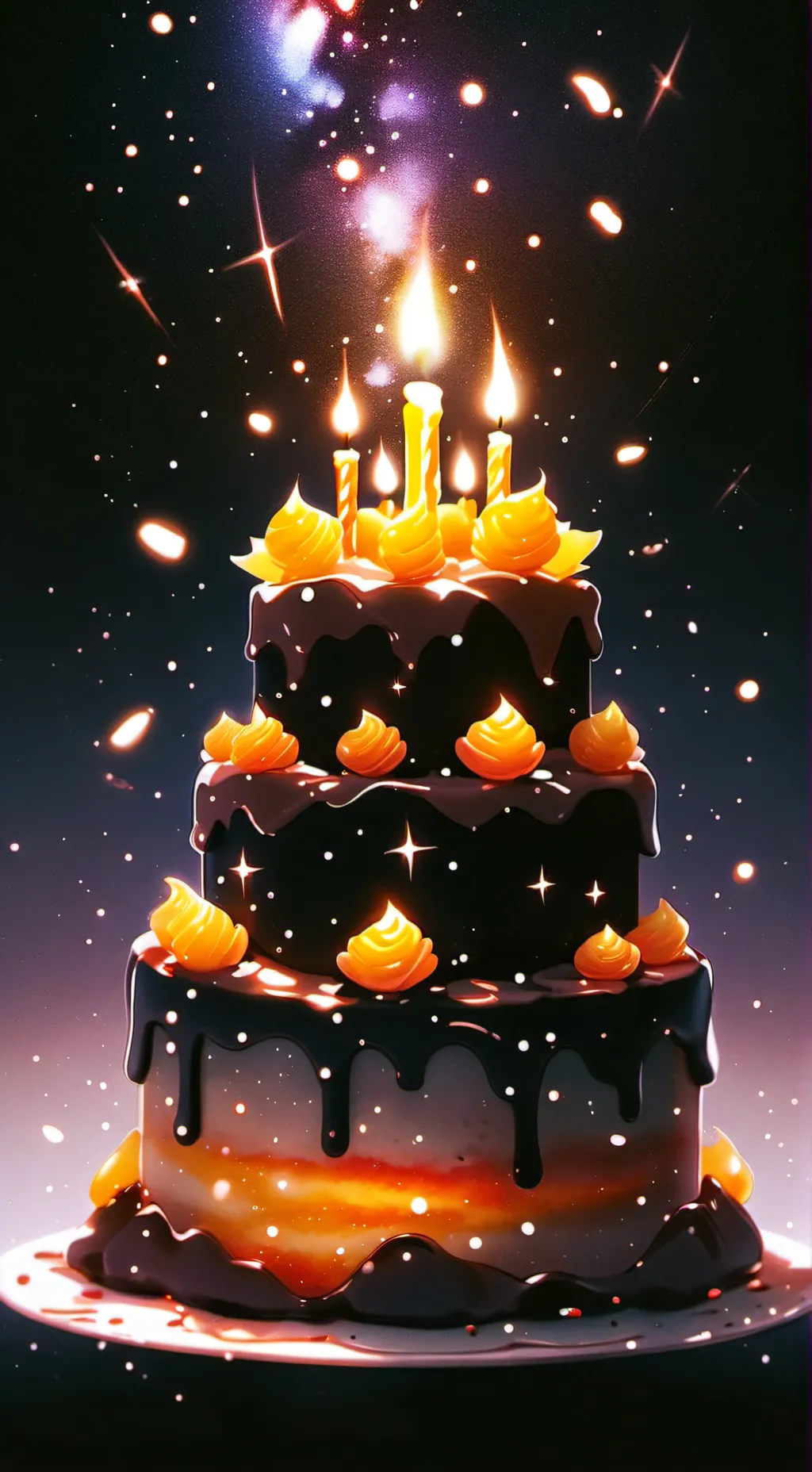 ai character: THANK YALL  background