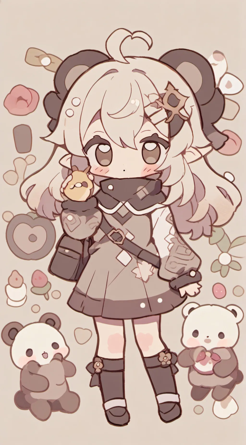 ai character: lale♥️ background