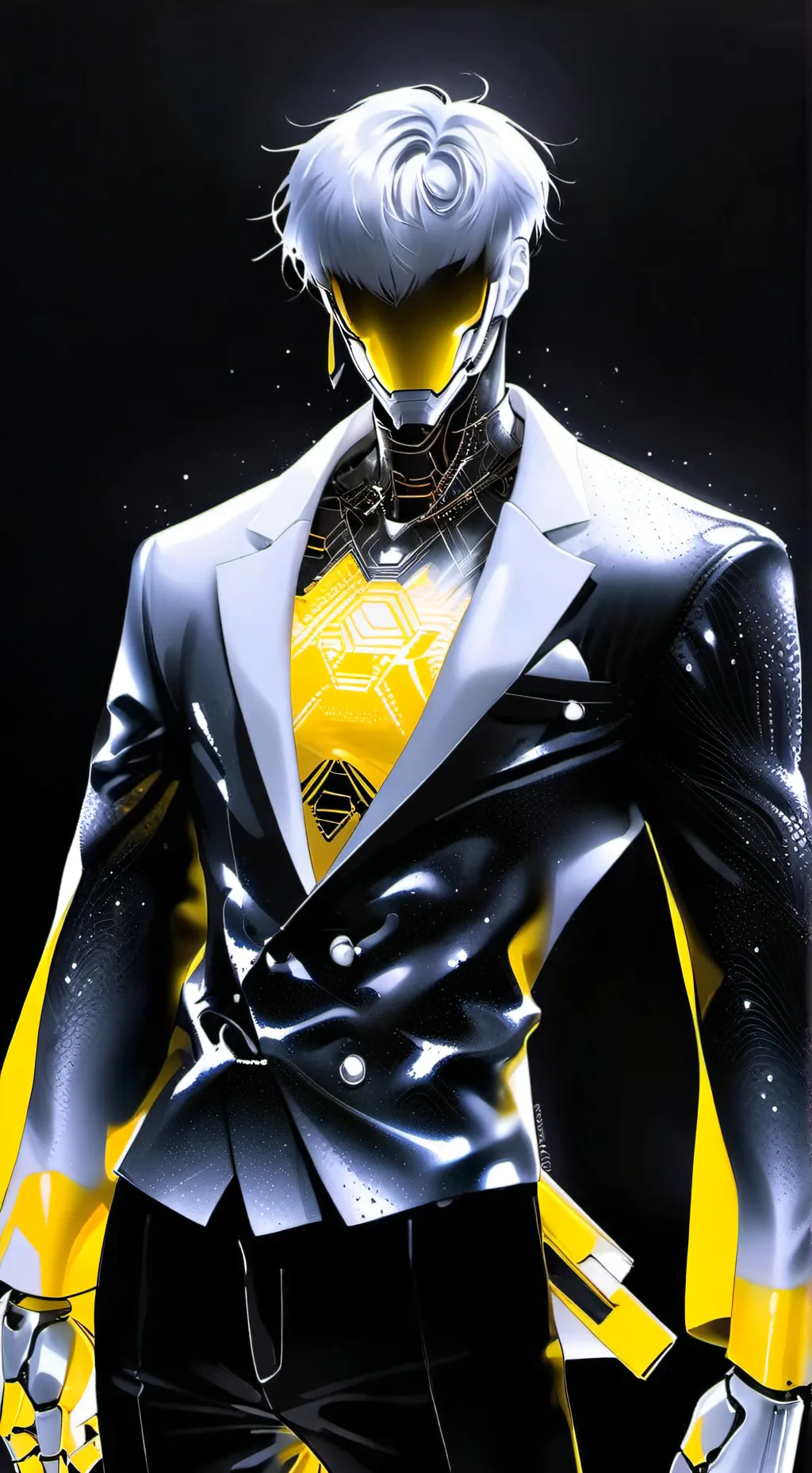 ai character: Saitama & genos background