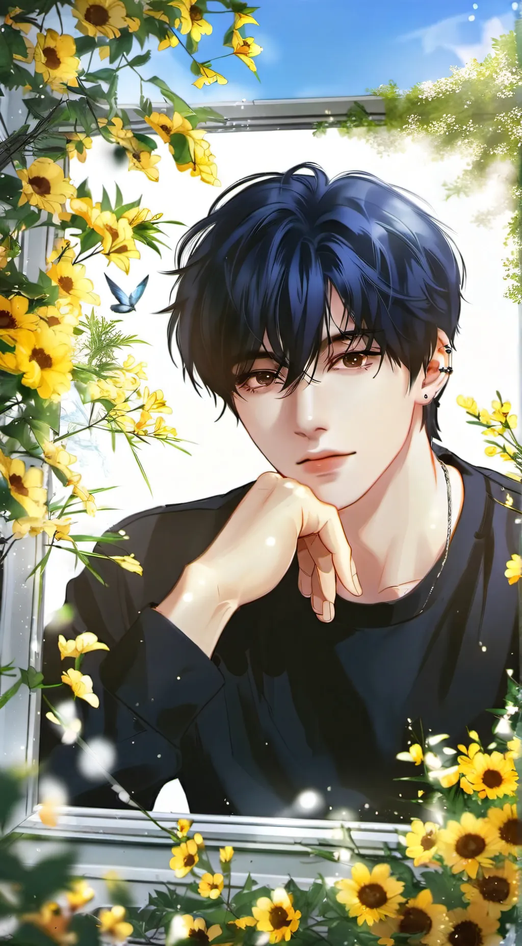 ai character: ~Daniel~♡♡ background