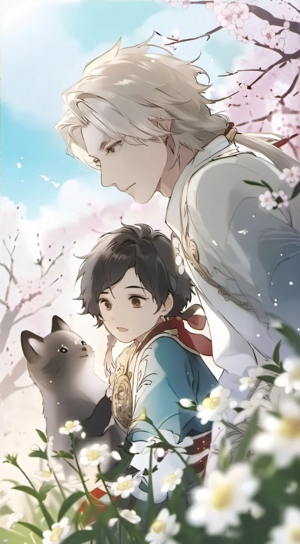 ai character: kitty background