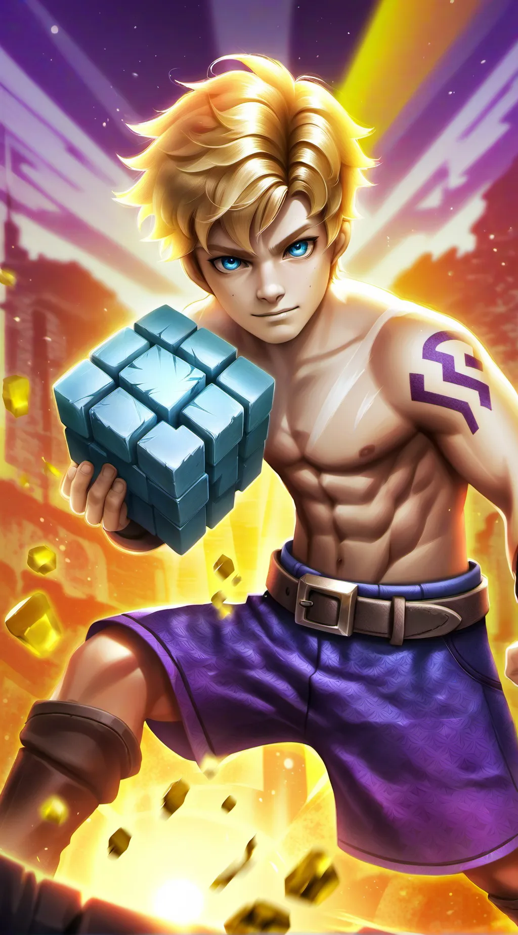 ai character: lucca background