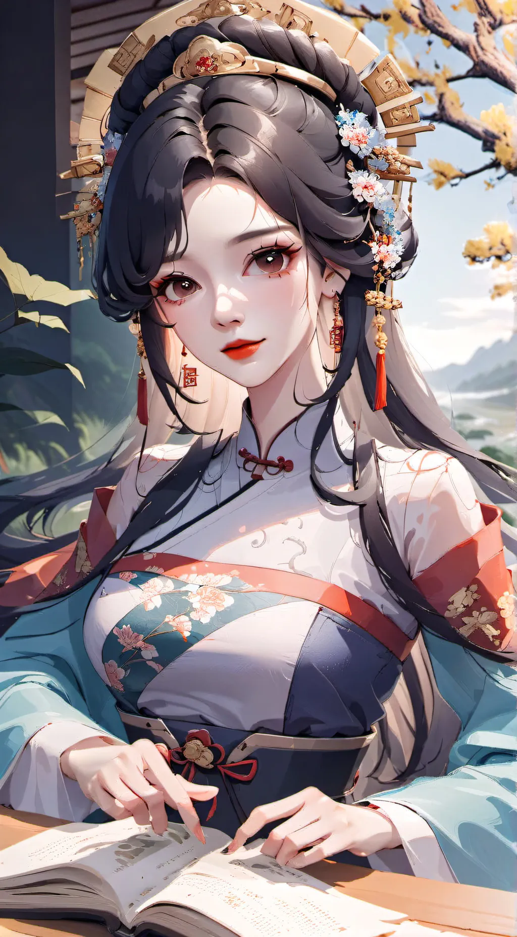 ai character: Lin background