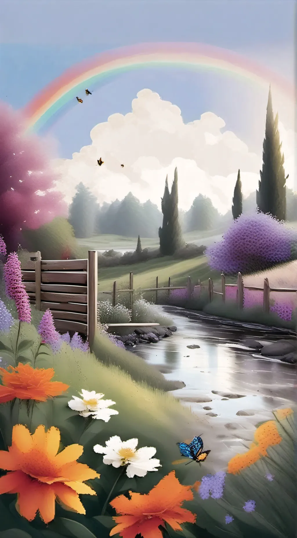 ai character: Gardenville  background