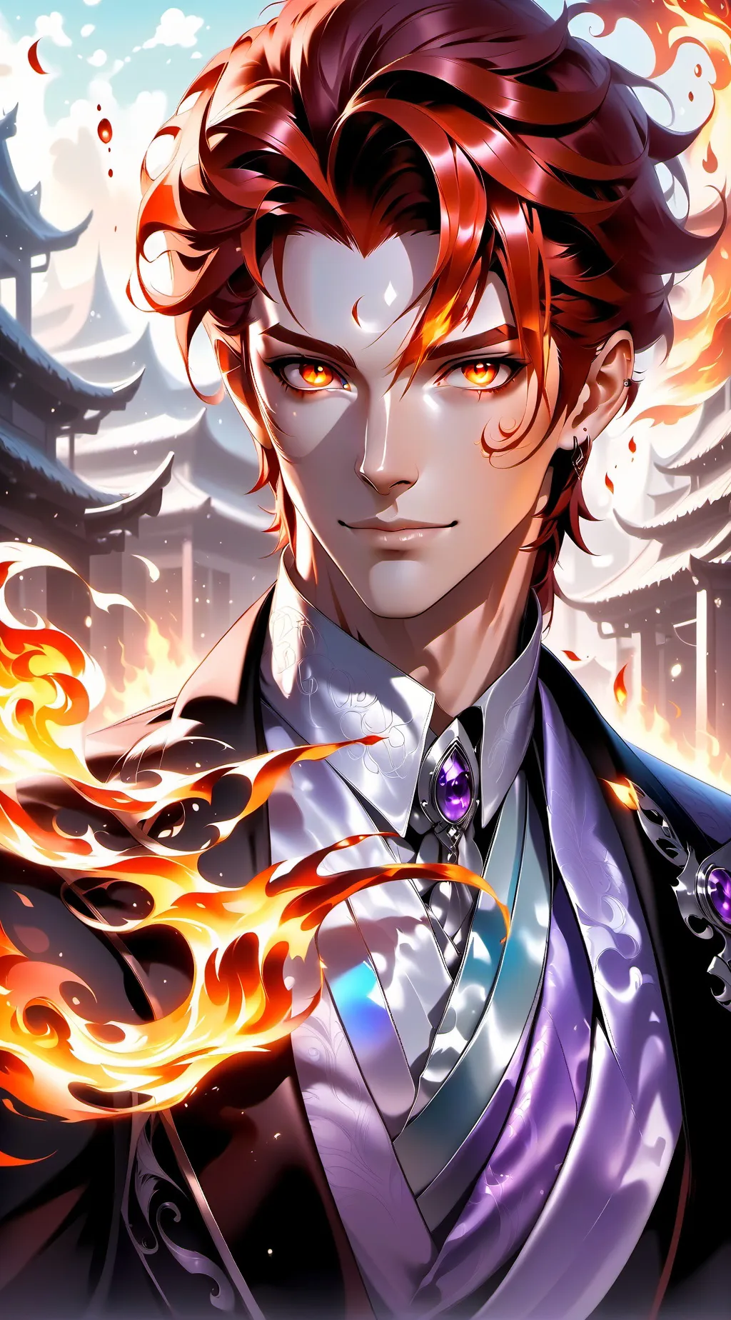 ai character: Cole background