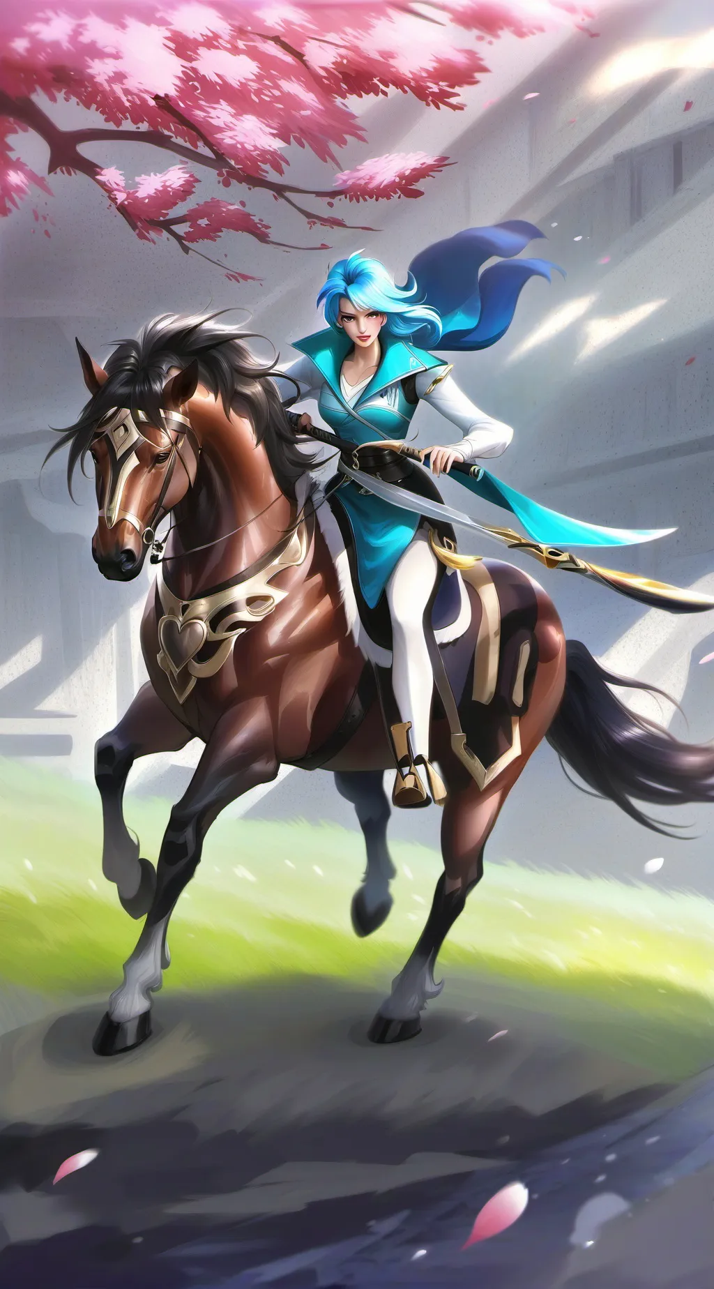 ai character: Qibli WOF background