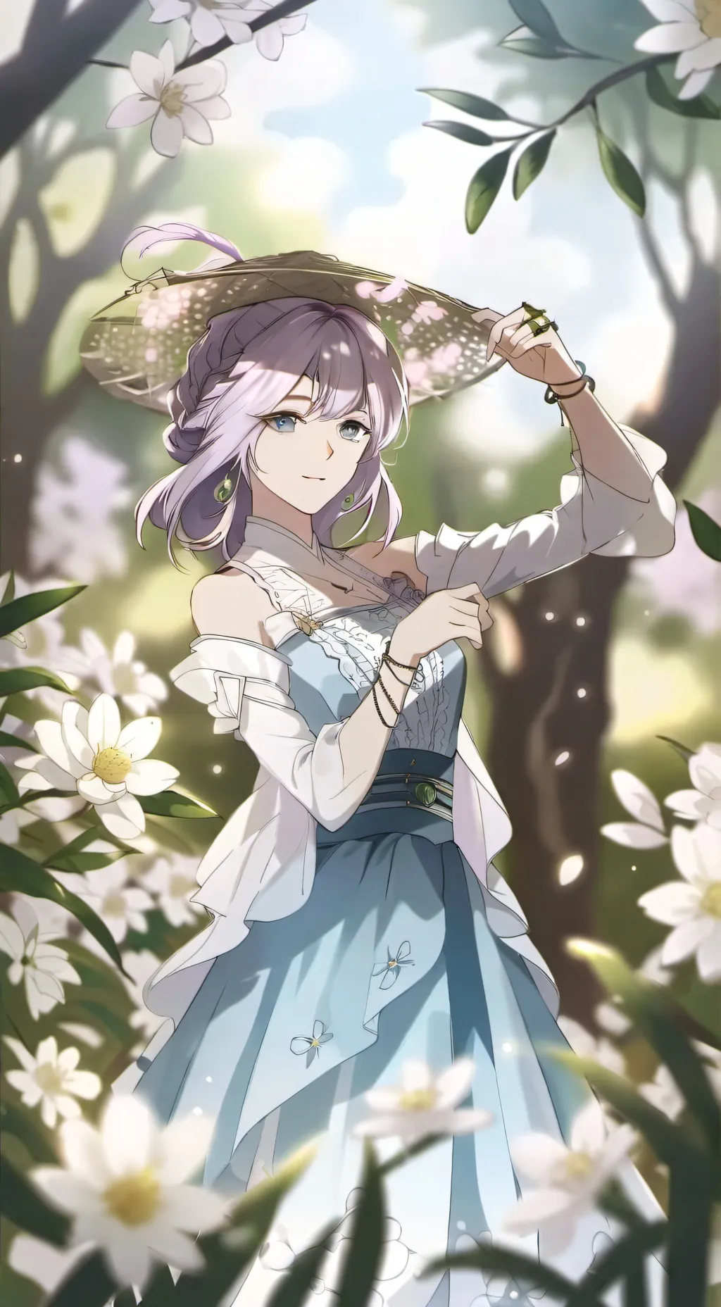 ai character: AI cat background