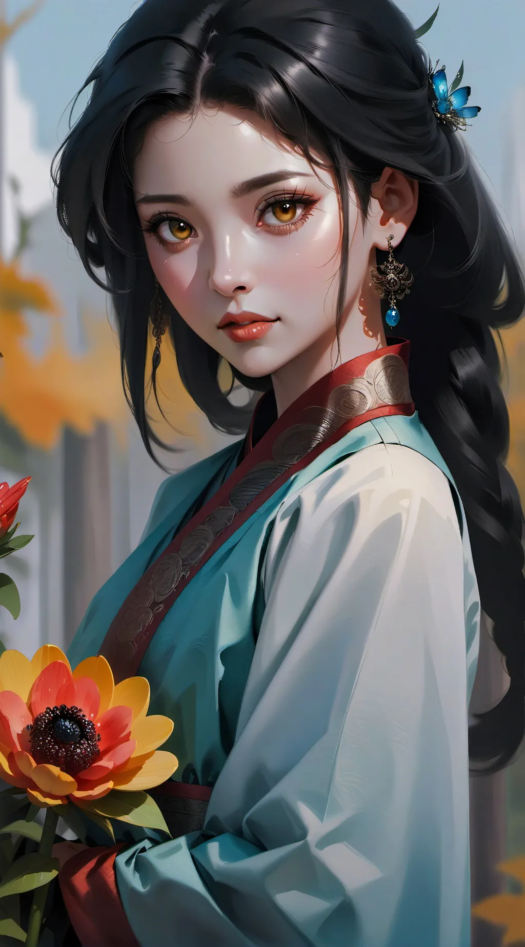 ai character: Pepper 🌶️  background