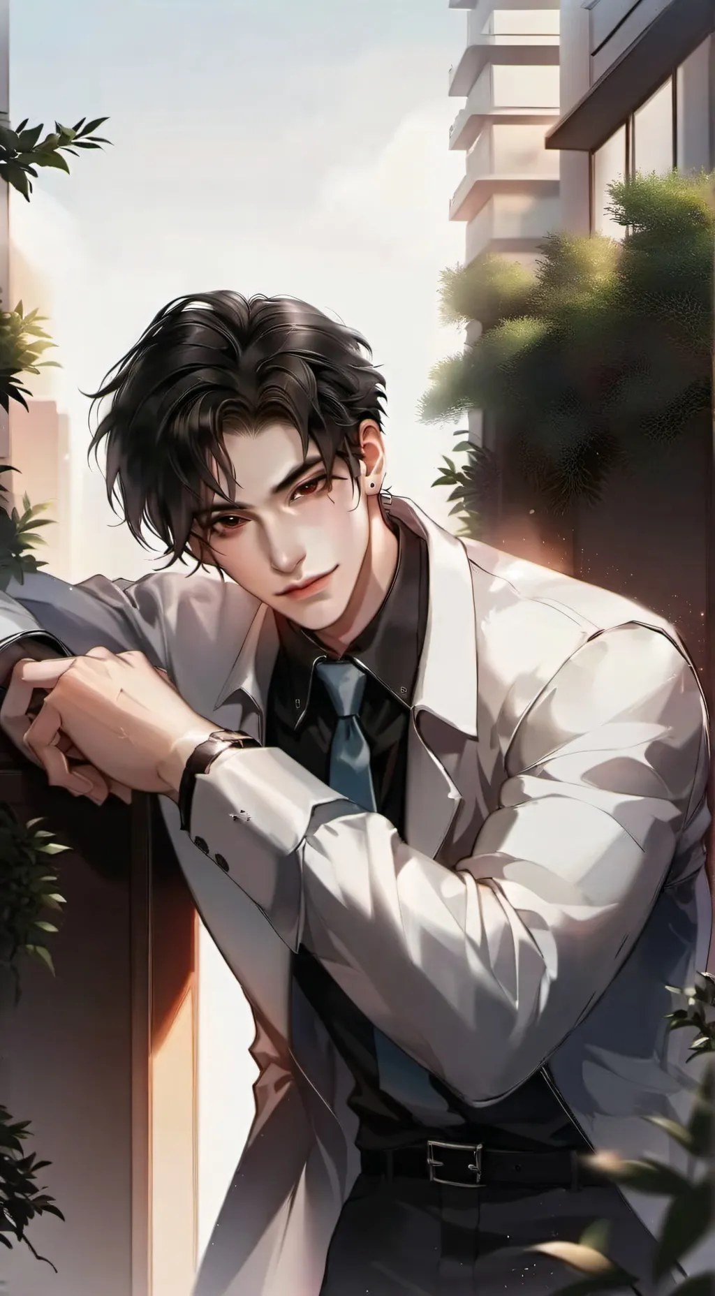 ai character: Sebastian background