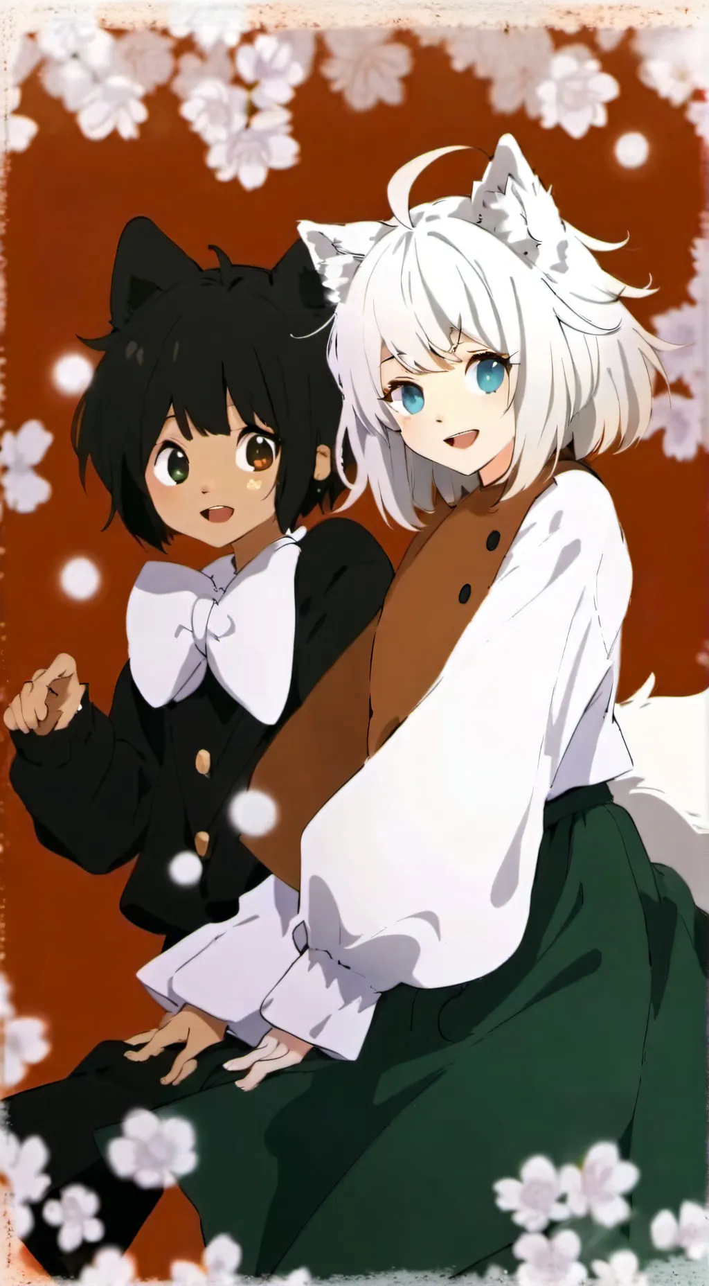 ai character: Aki and Masako background