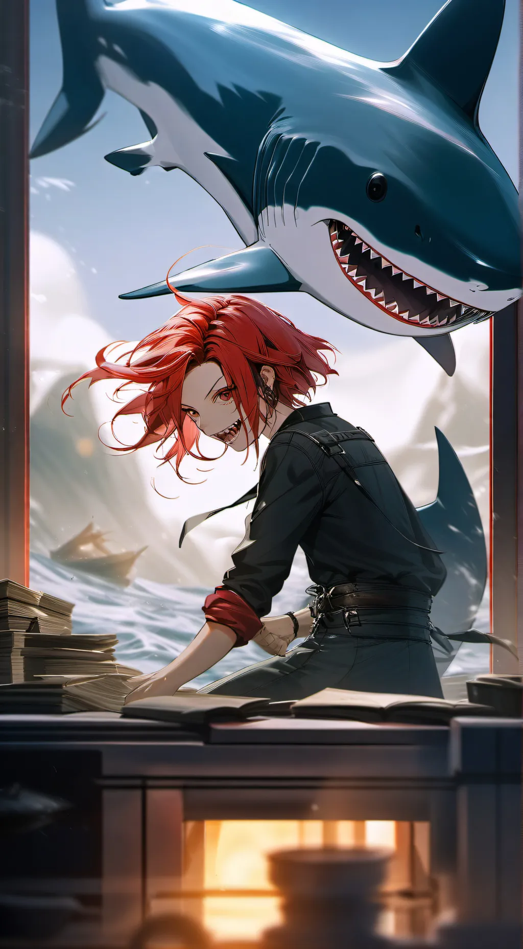 ai character: Mha & my ocs pt 5 background