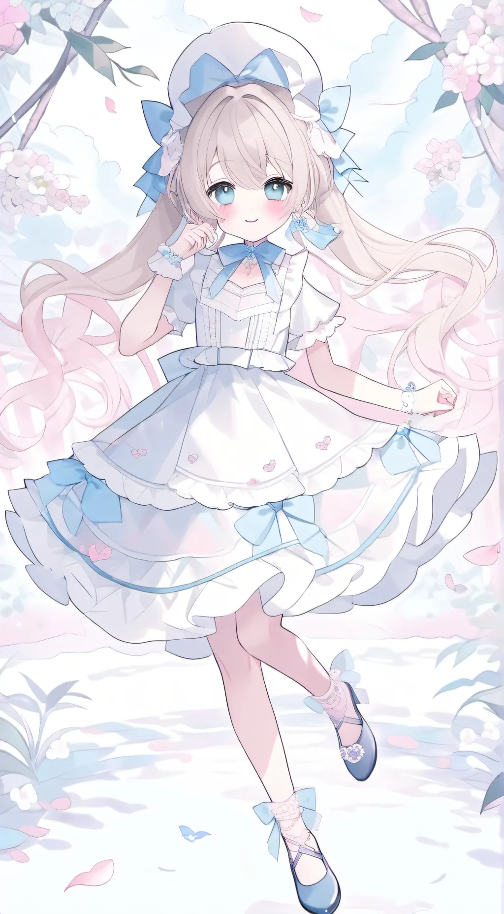 ai character: 空aka Sky background