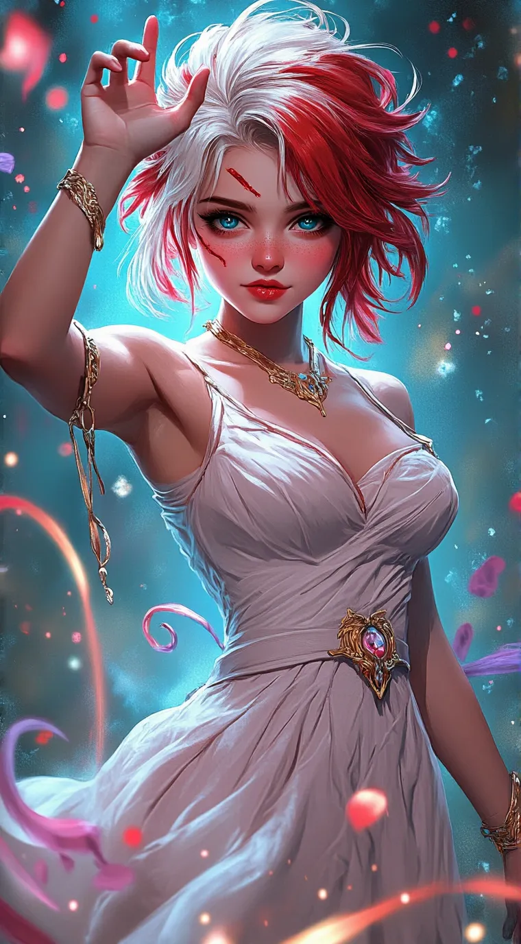 ai character: MHA Luna todoroki  background