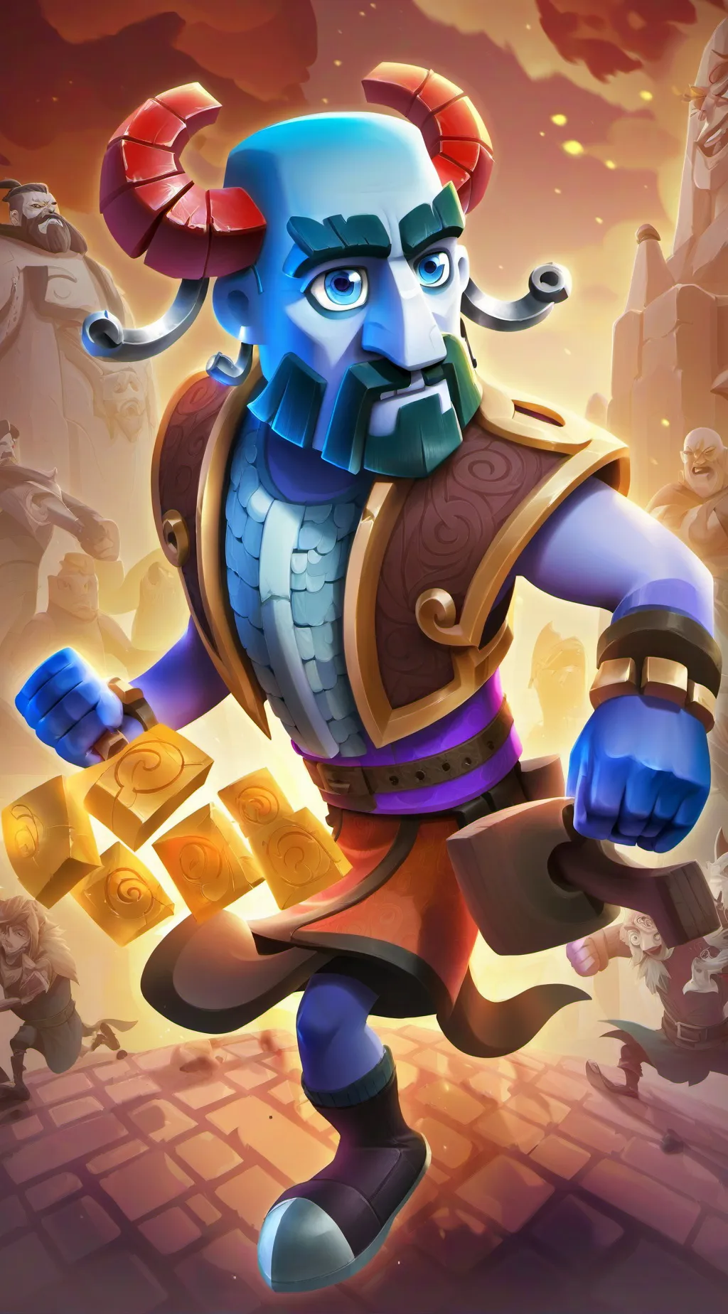 ai character: Child breaker background