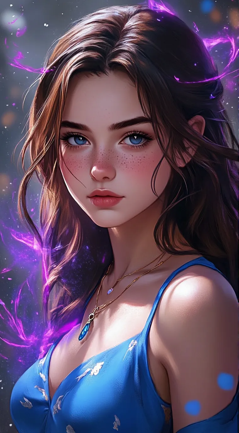 ai character: Zoey background