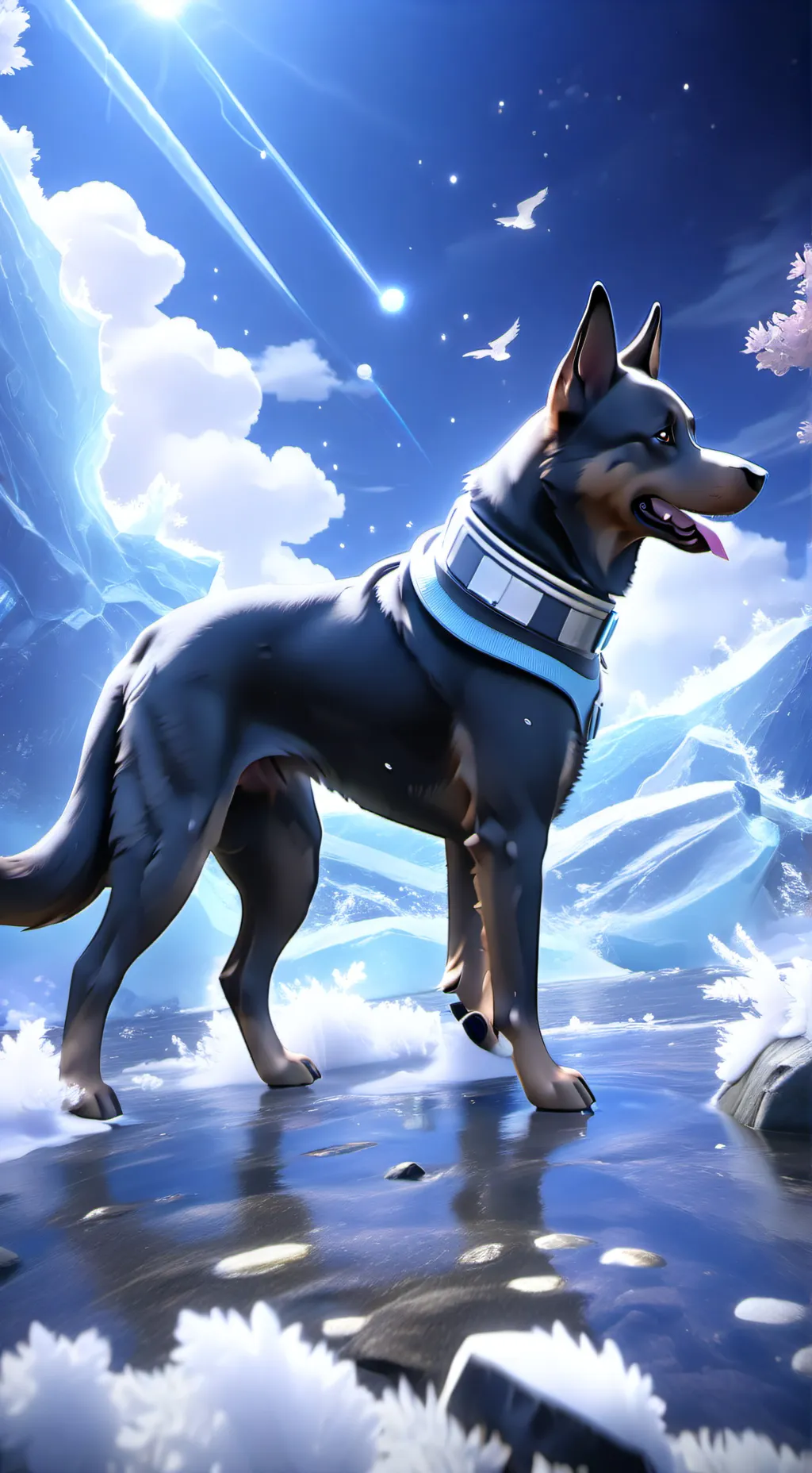 ai character: say it background