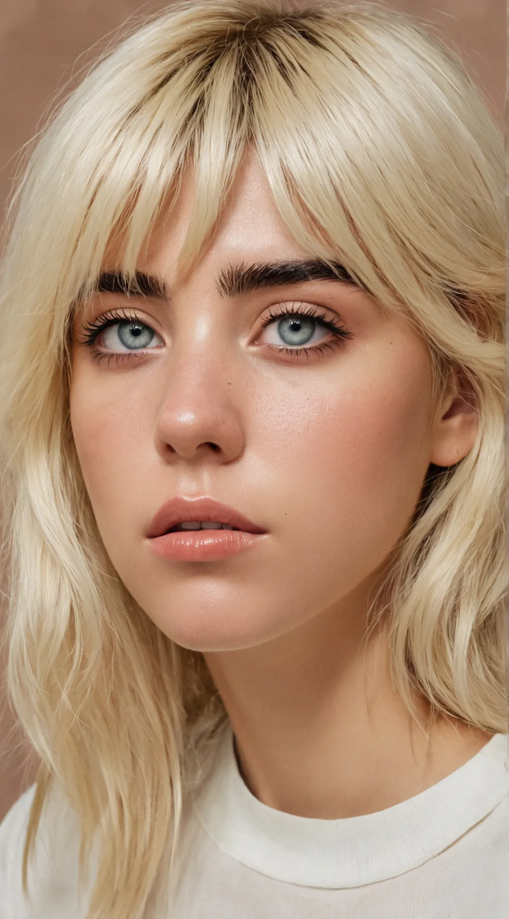 ai character: Billie eilish  background