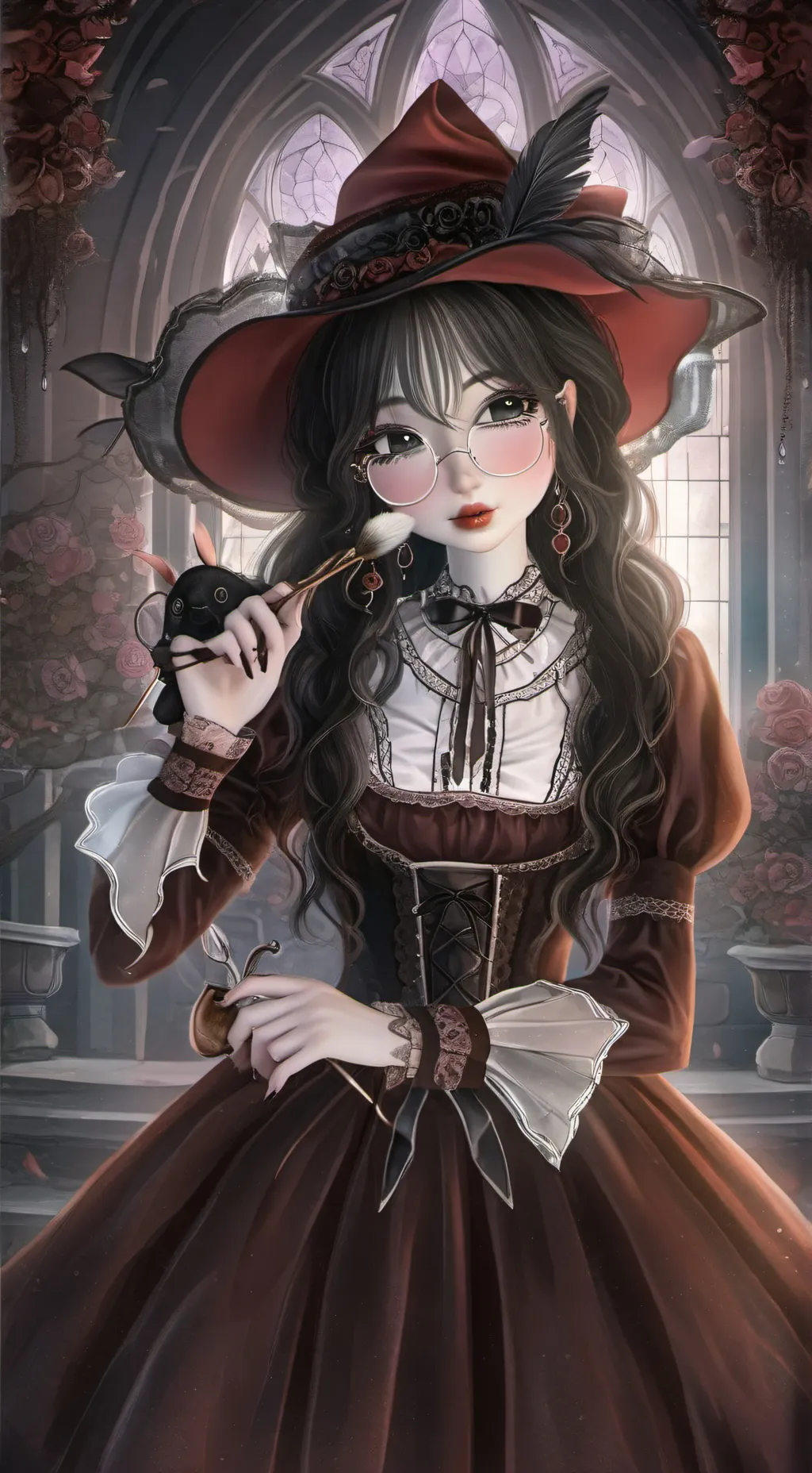 ai character: embrujos background