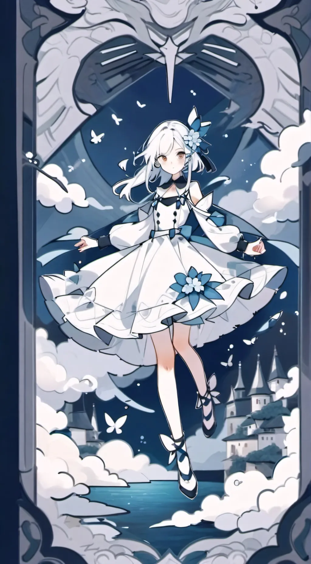 ai character: anny background