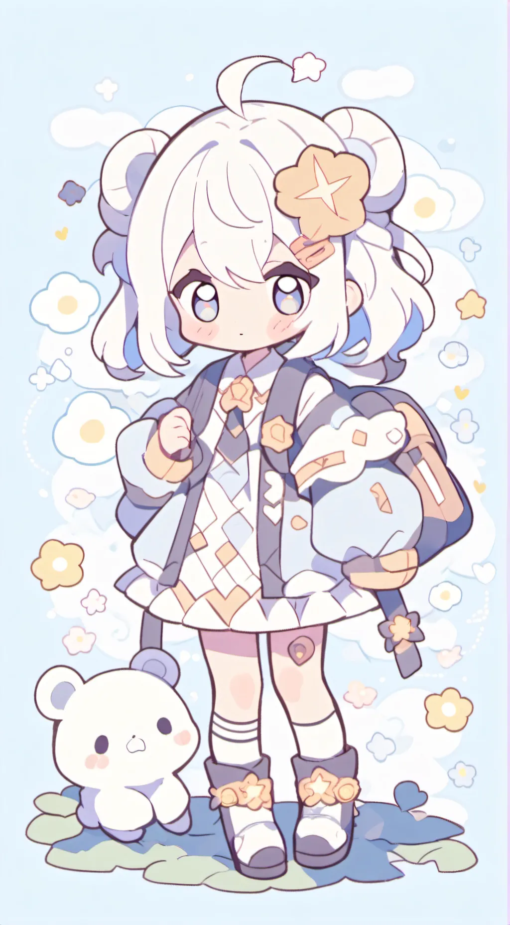 ai character: ★- Dw Tussels AU! background