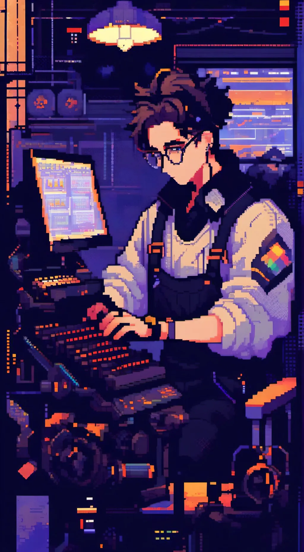 ai character: Aaron background