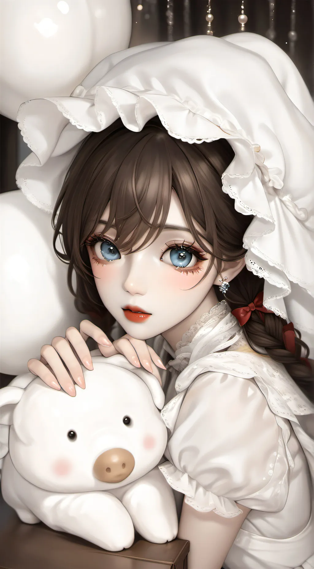 ai character: kety background