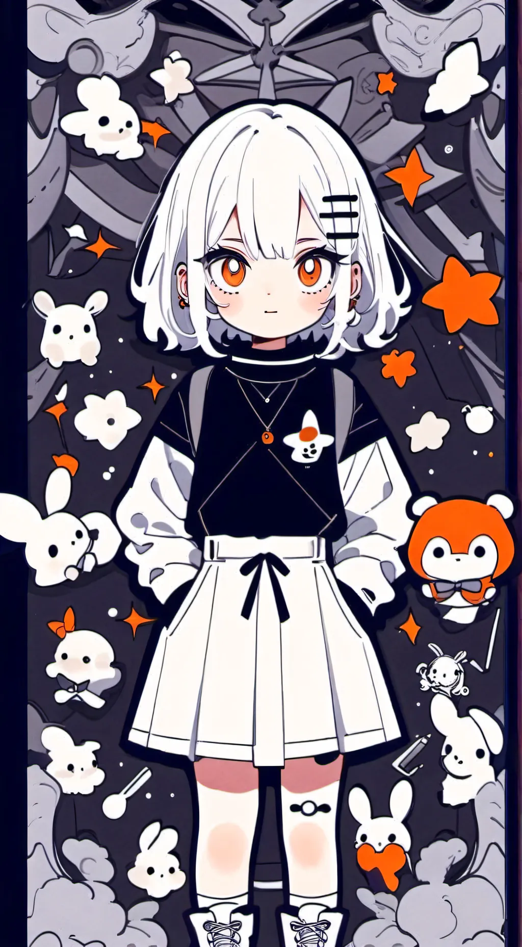 ai character: Bunny background