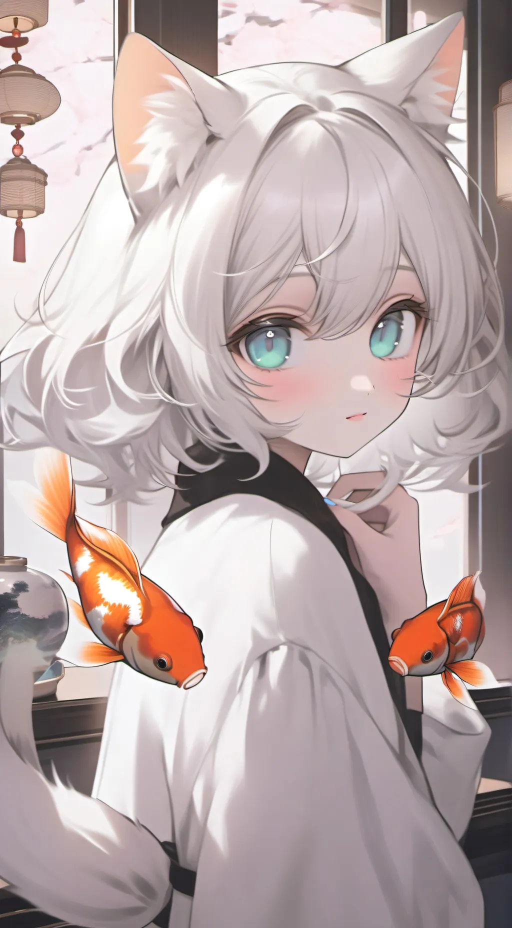 ai character: Mystic Shadow Furr background