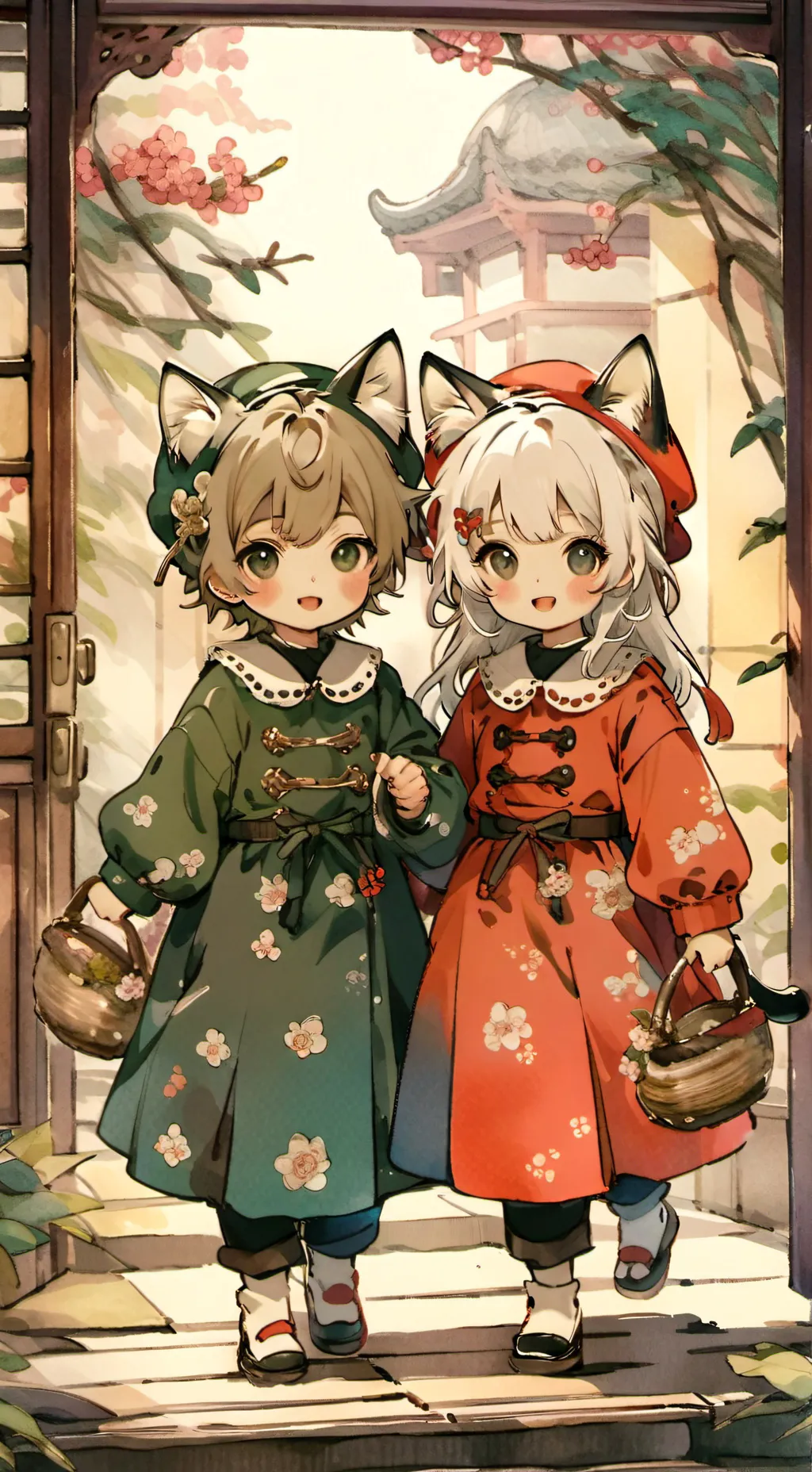 ai character: Alex & kim background