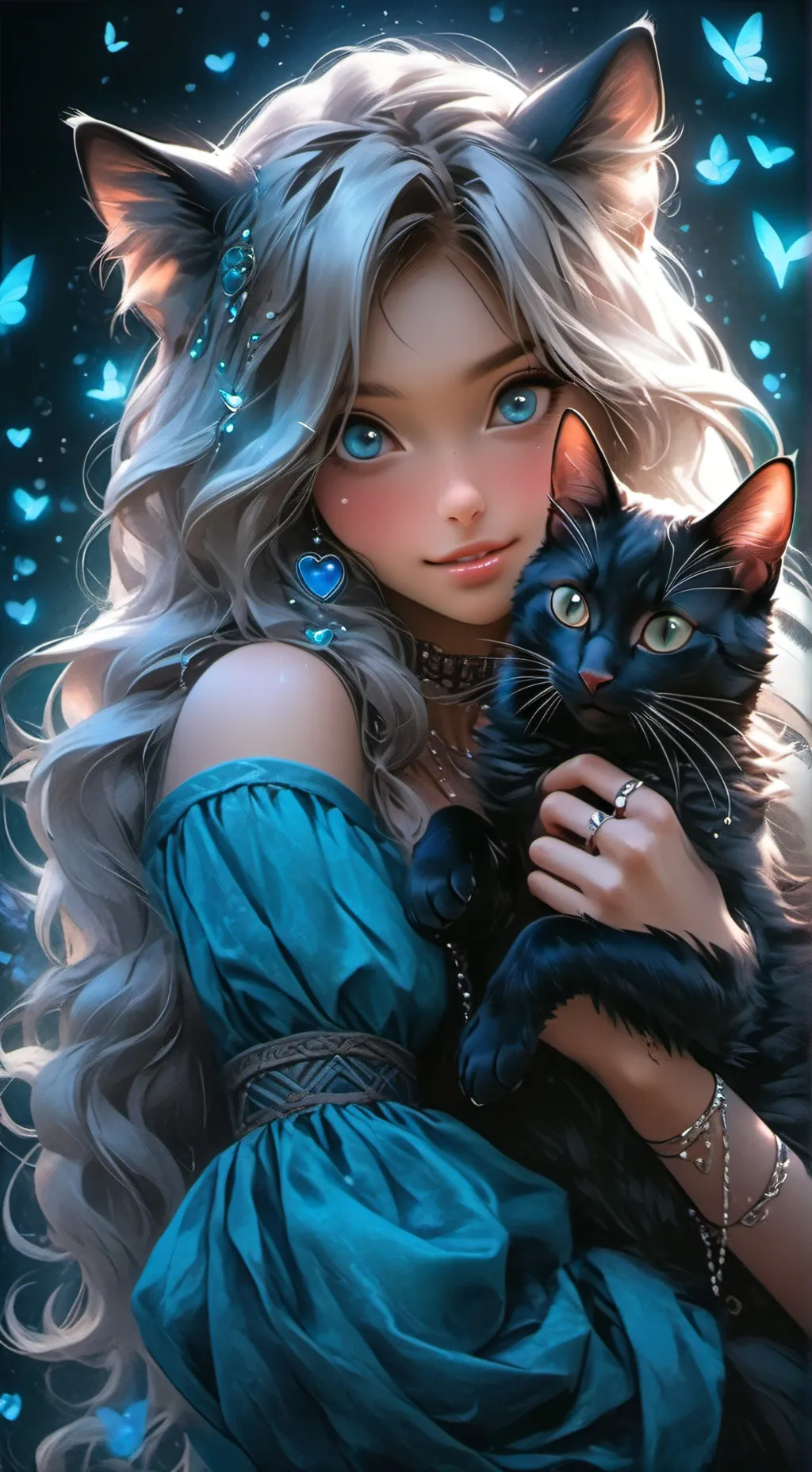 ai character: Cutie 🥰  background