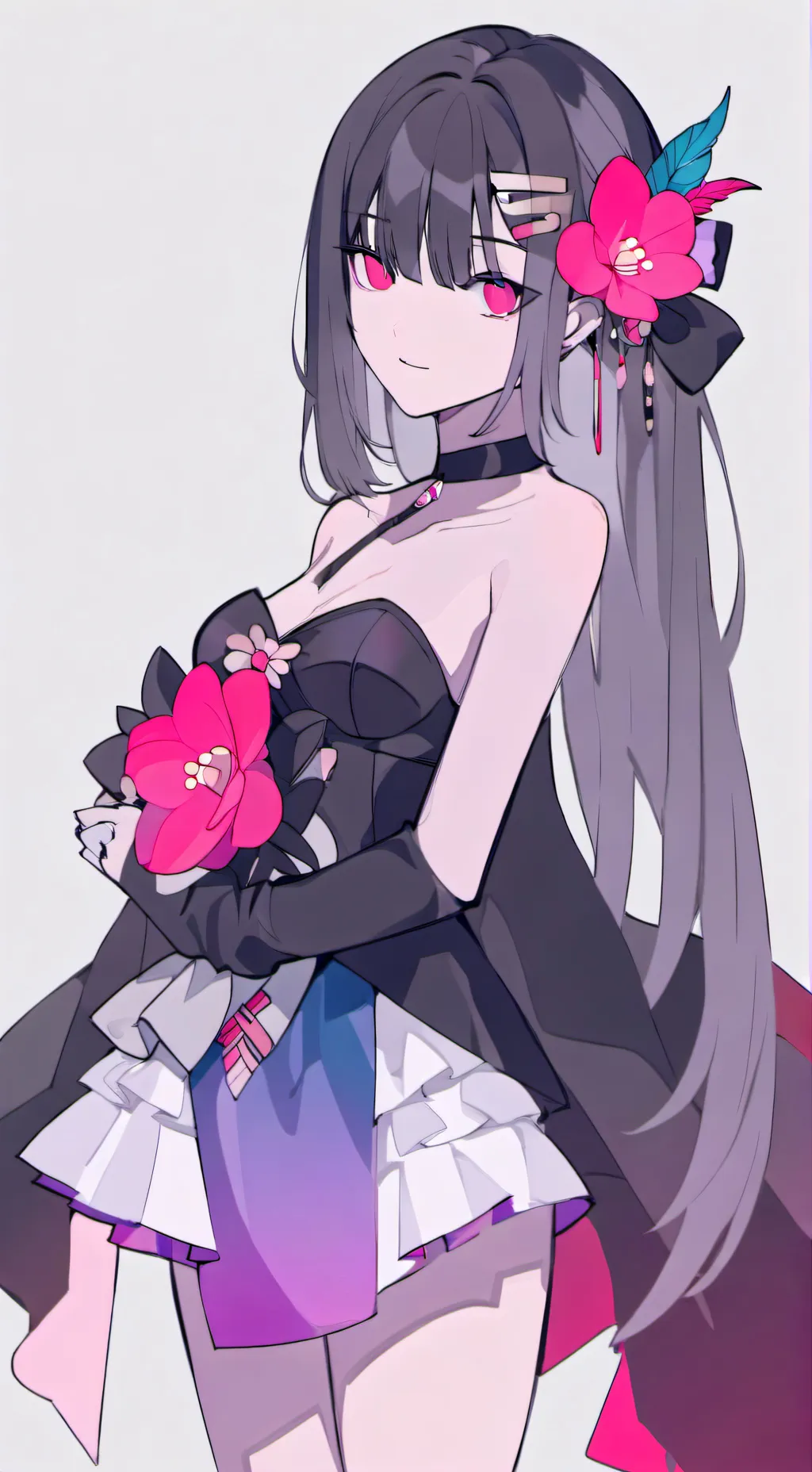 ai character: cristal background