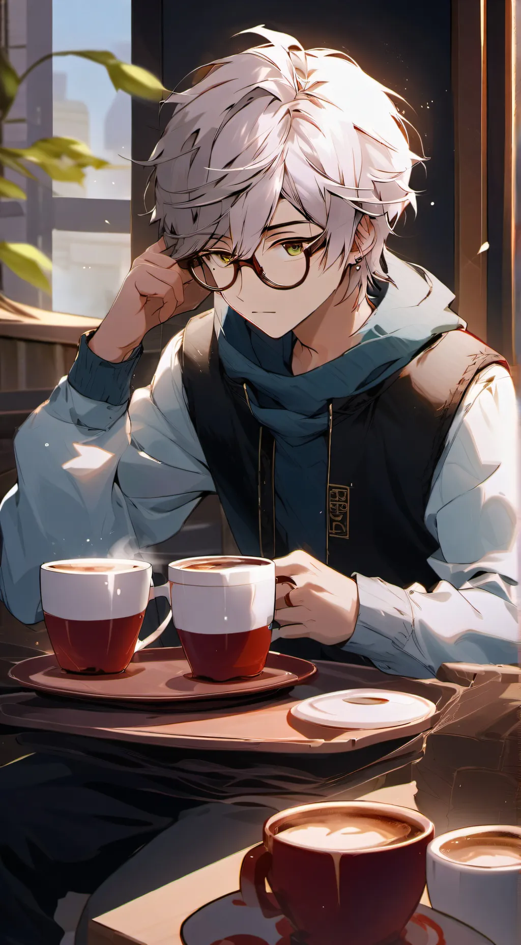 ai character: .... background