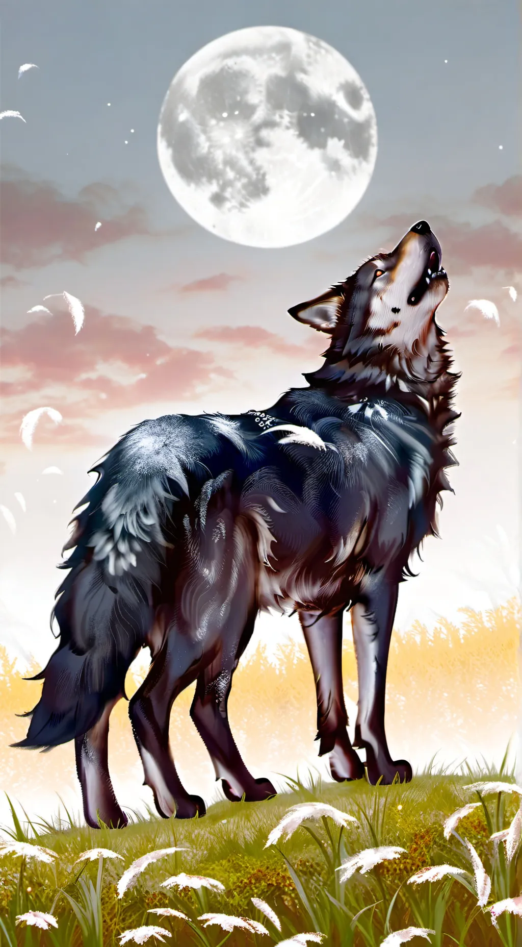 ai character: Ghost background