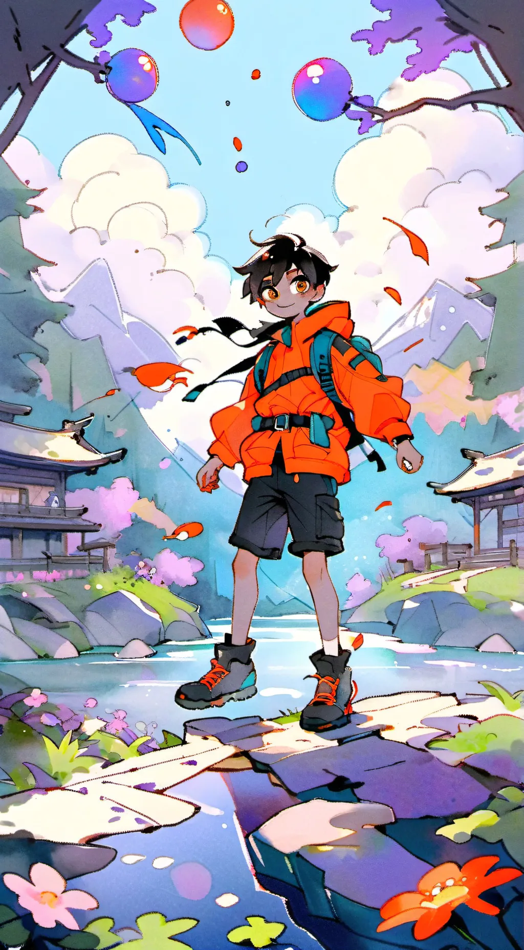 ai character: Haruto background