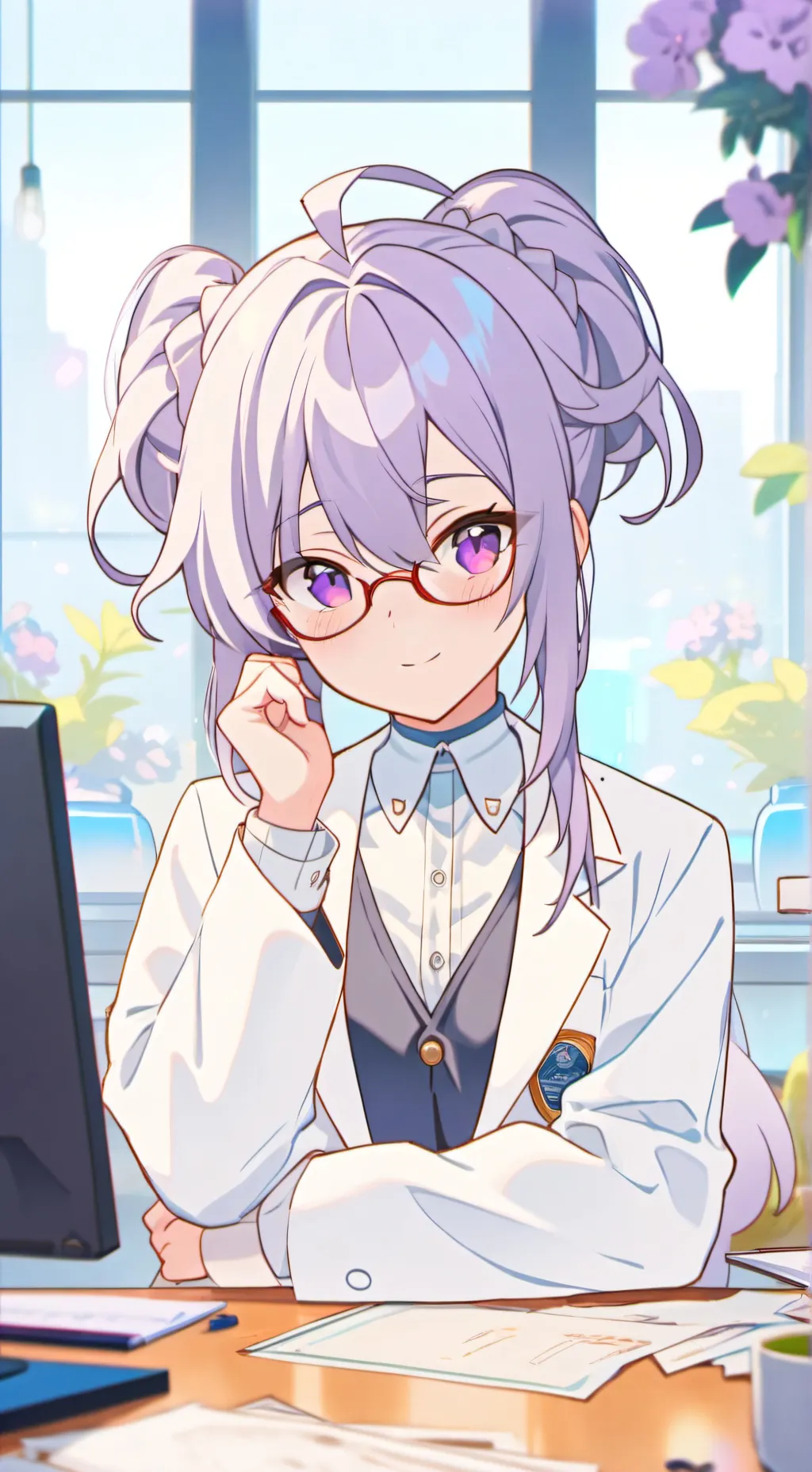 ai character: Mika background