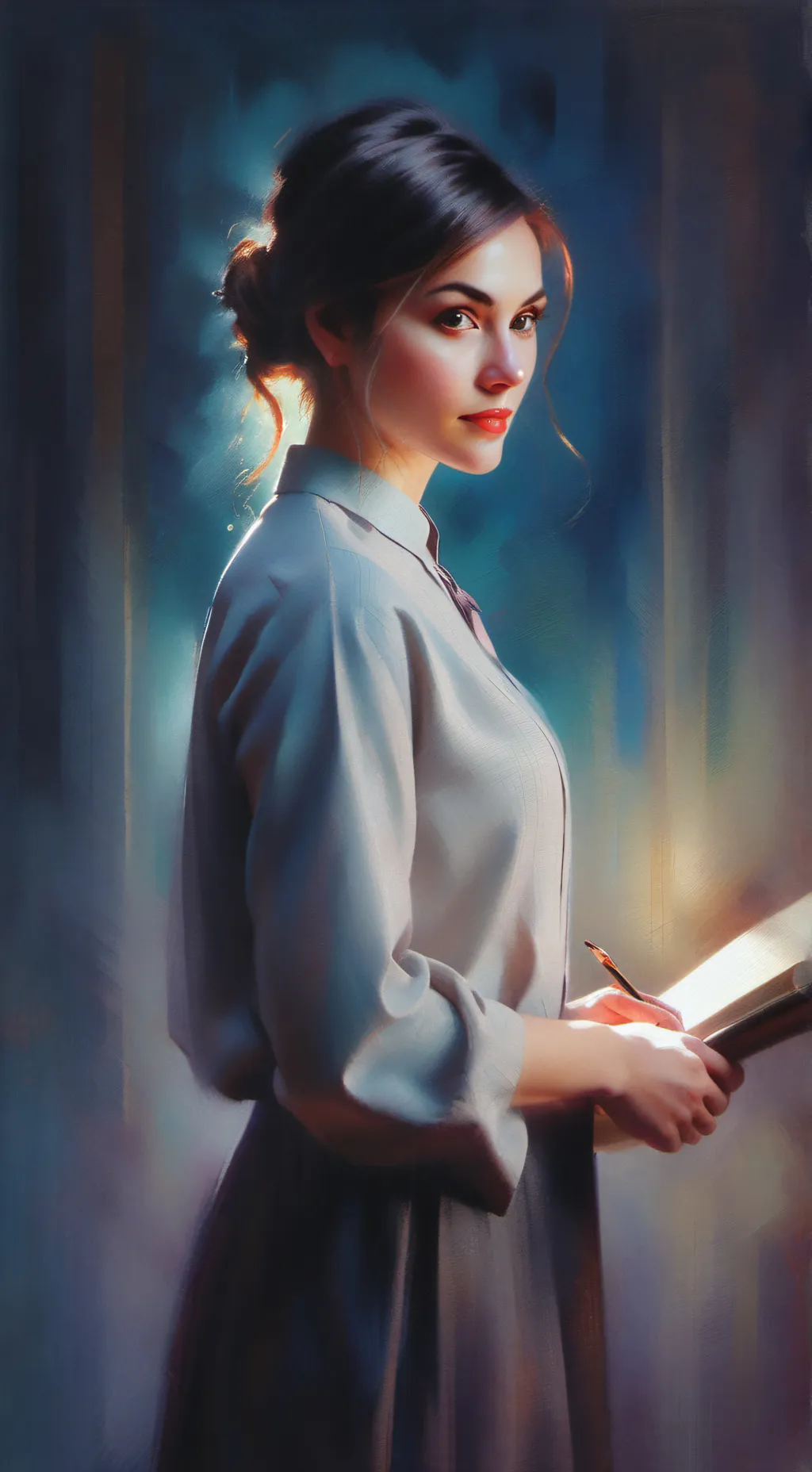 ai character: math teacher background