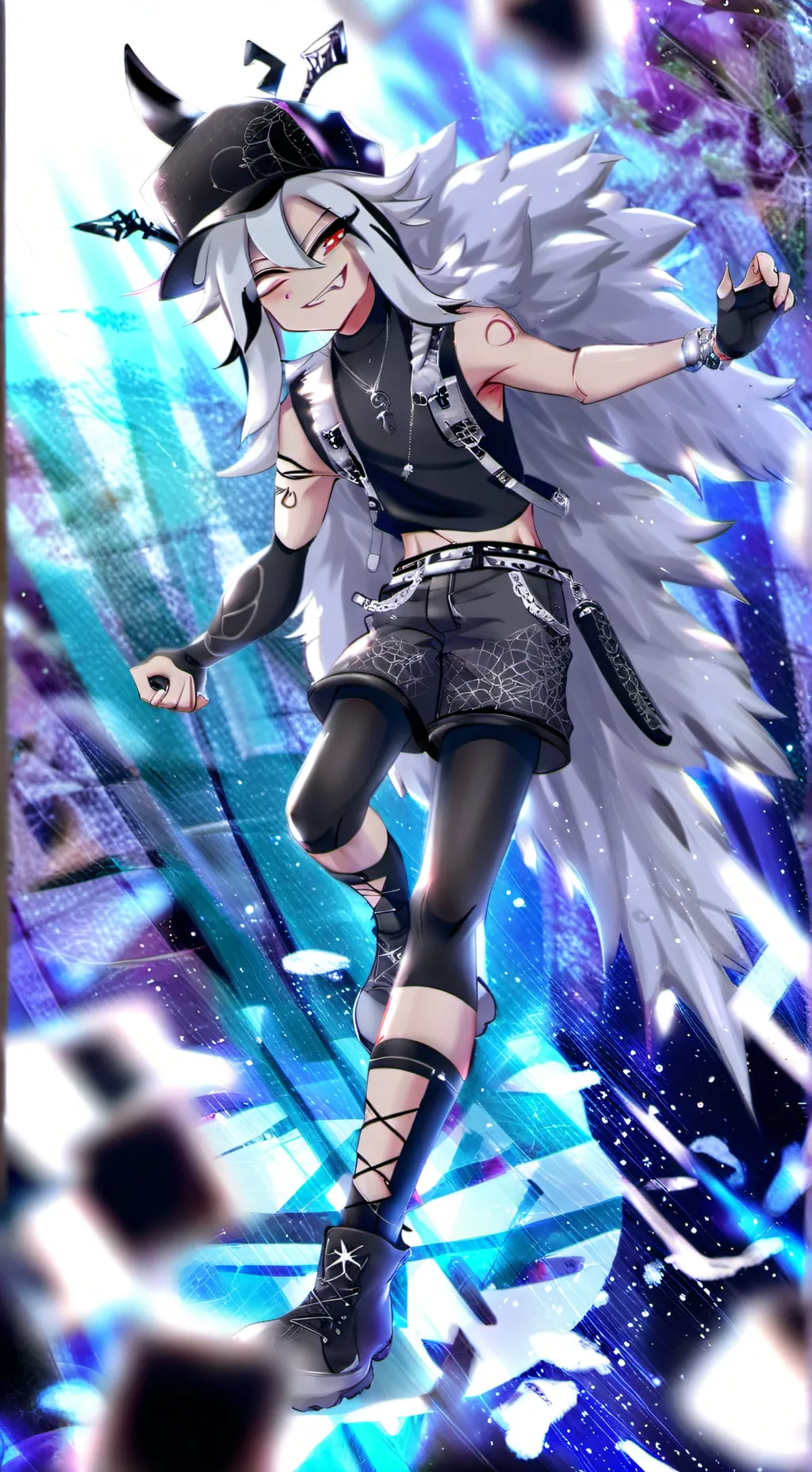 ai character: experimento 0001 background