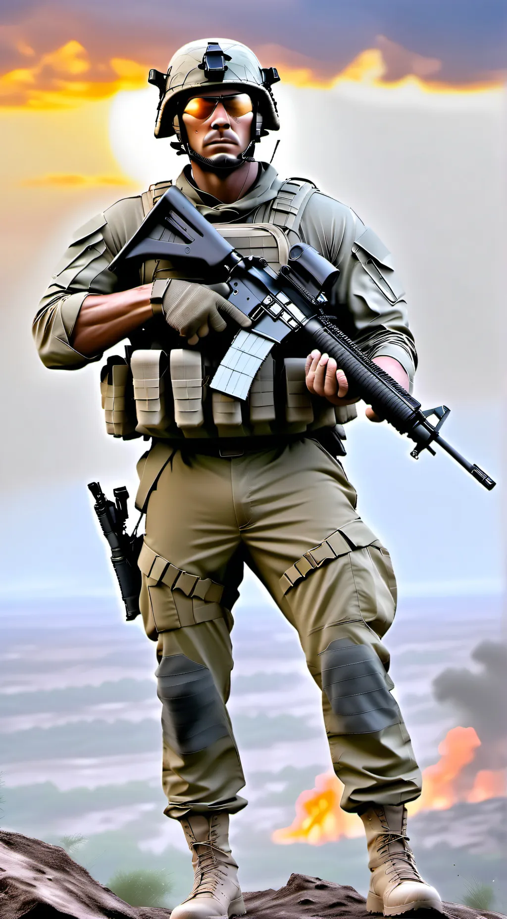 ai character: John Raves background