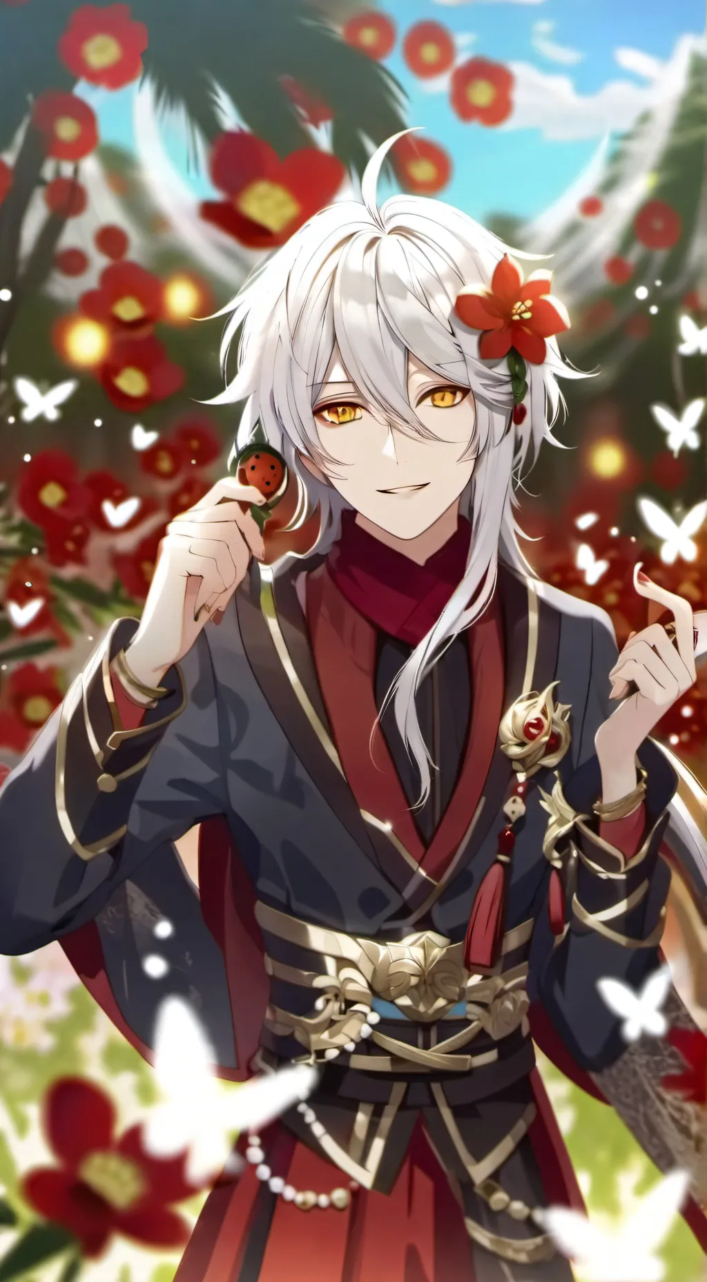 ai character: gojo background