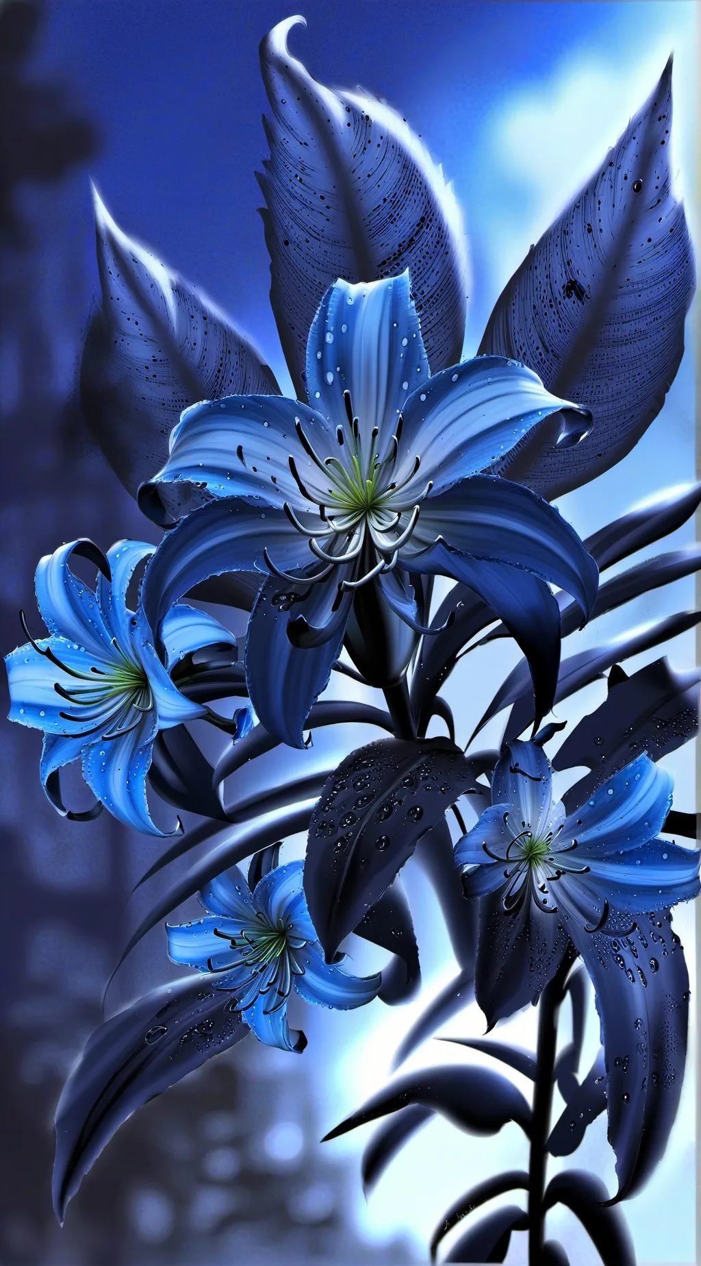 ai character: Upper moons+Muzan background