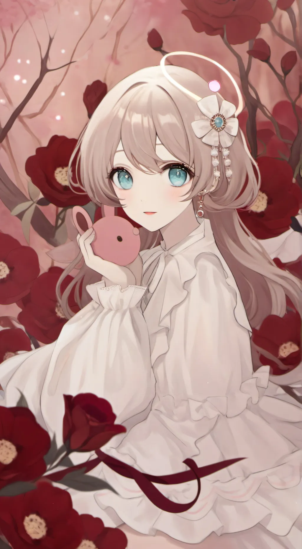 ai character: Emoji cat game background