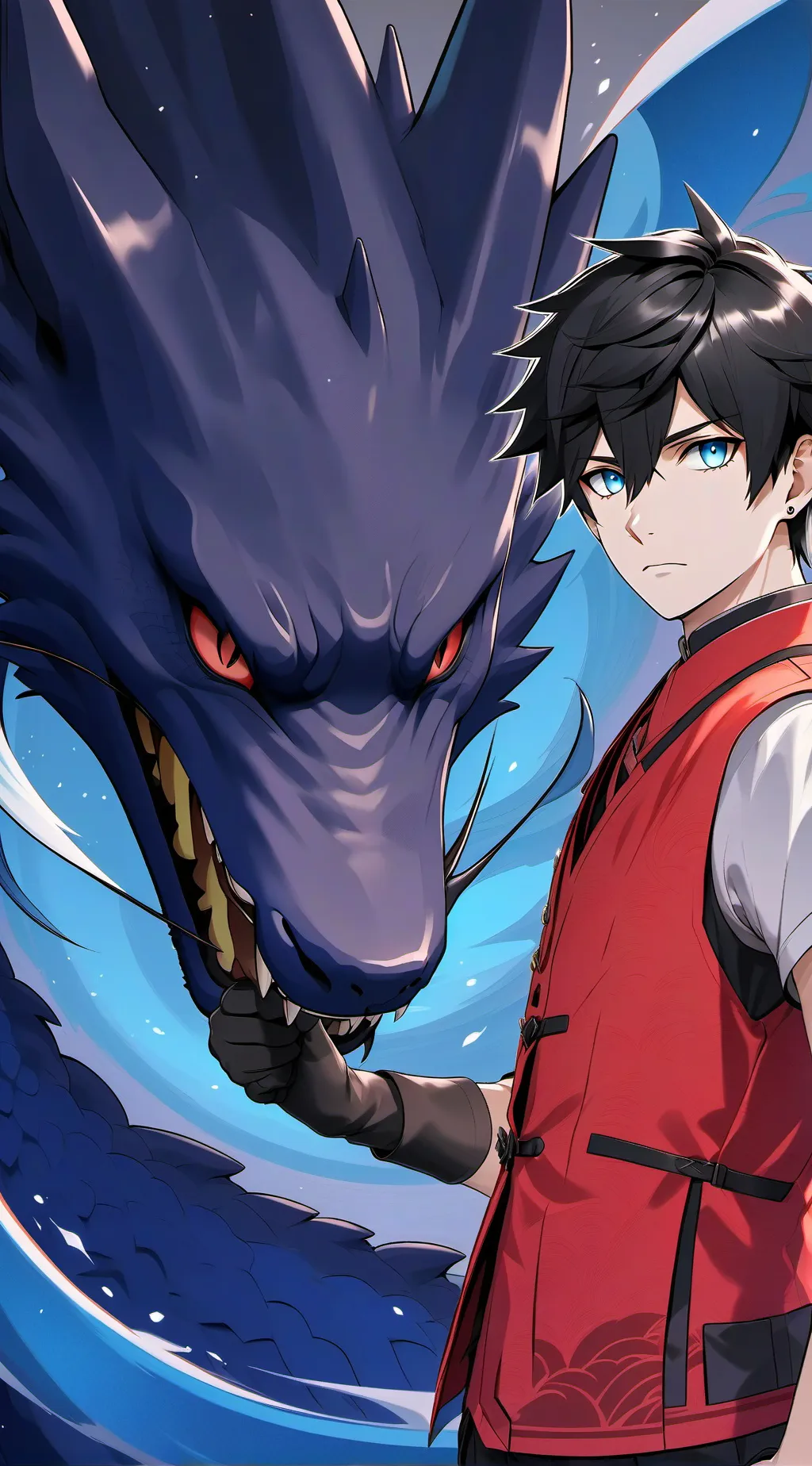 ai character: Leo background