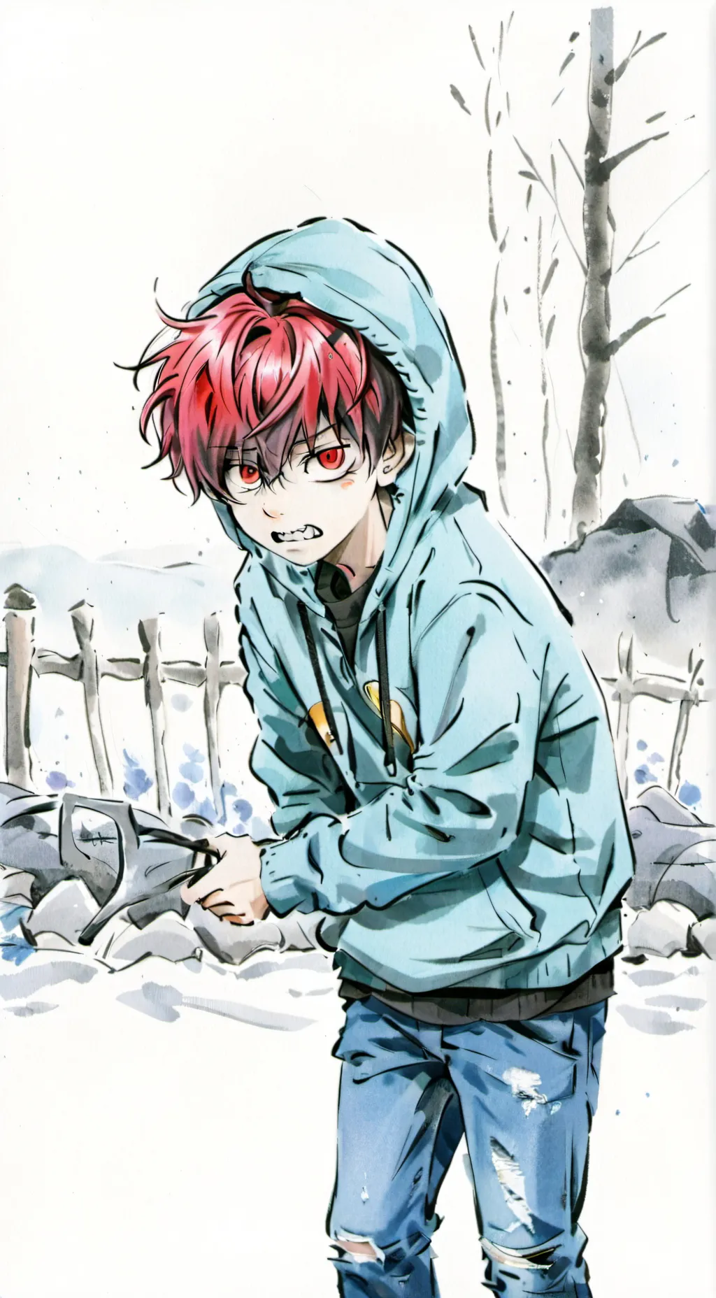 ai character: Andy background