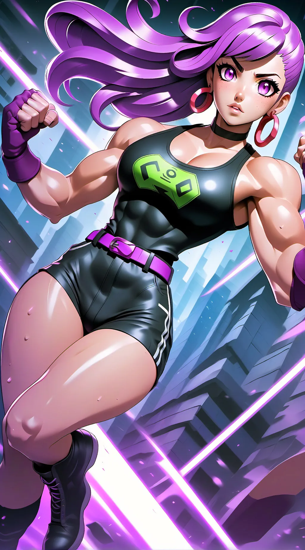 ai character: Emma steel ￼ background