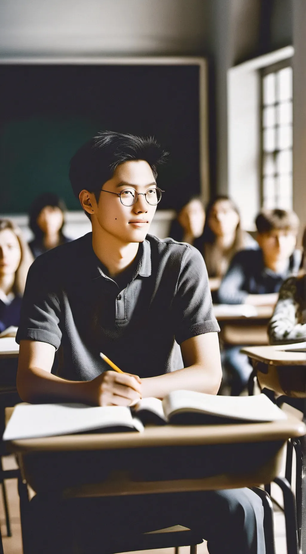 ai character: class 303 background