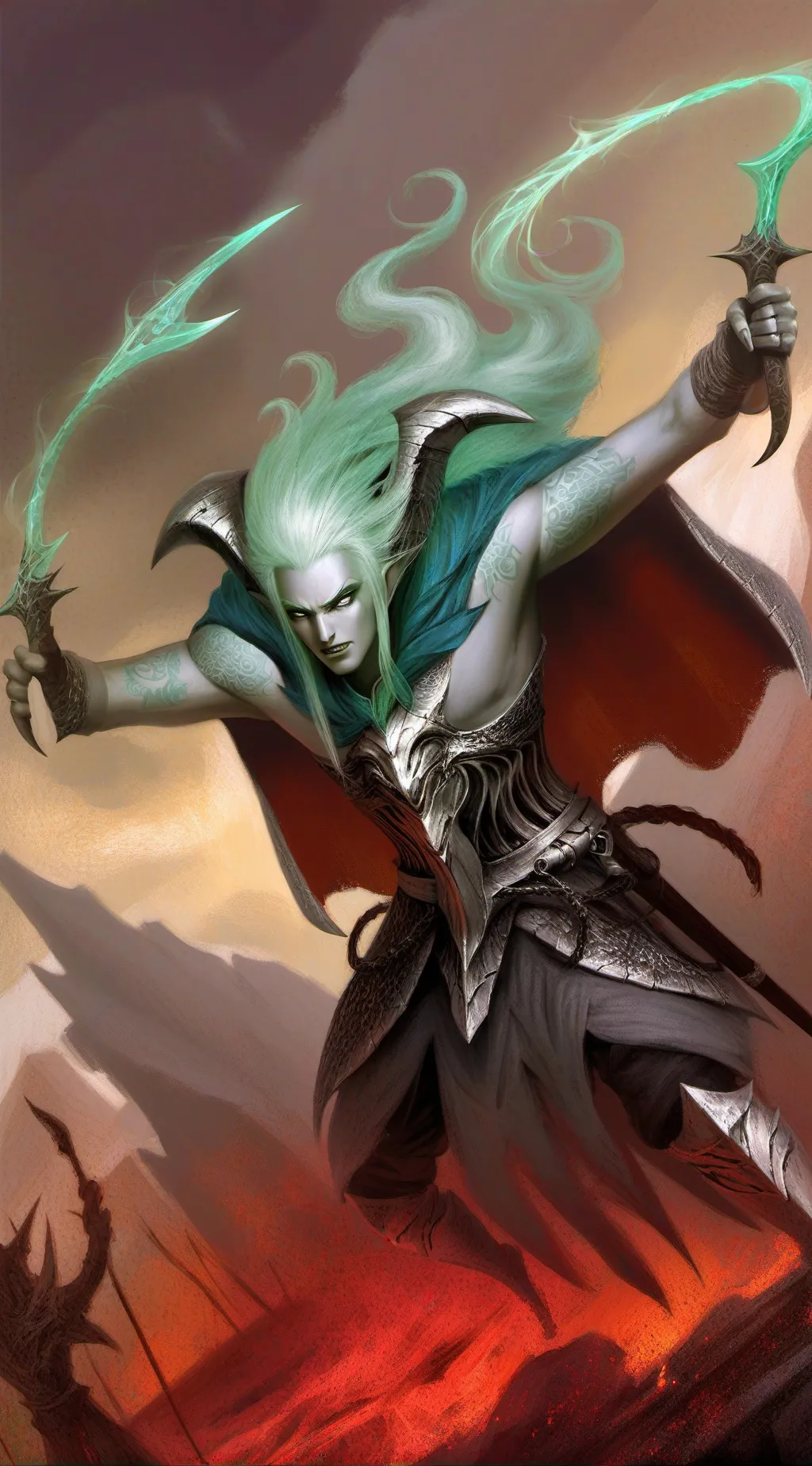 ai character: Kiberxina background