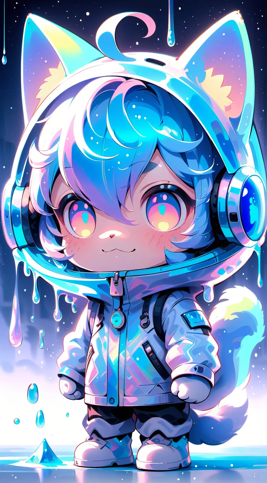 ai character: Квадрожоп background